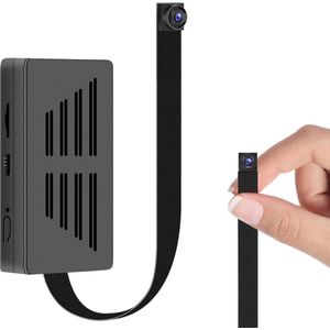 Mini bewakingscamera HD 1080p draagbare beveiligingscamera met bewegingsdetectie binnen en buiten