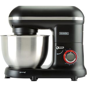 Keukenmachine - Classic Kitchen Chef Zwart - Keukenmixer - Keukenrobot 4,5 Liter inhoud