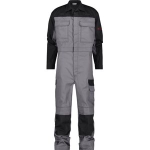 DASSY® Niort Multinorm overall met kniezakken - maat 3XL - GRAFIETGRIJS/ZWART