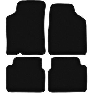 BASIC zwarte velours matten voor: Kia Sephia I sedan (1994-1997)