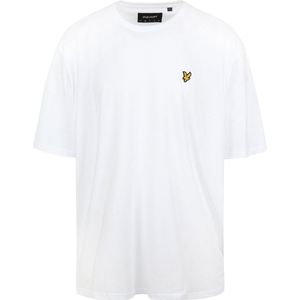 Lyle and Scott Plussize T-shirt Wit - Maat 4XL - Heren - Print T-shirts