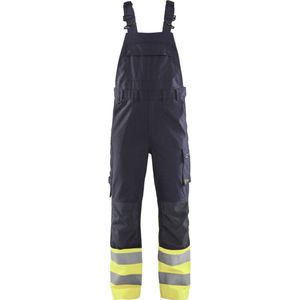 Blaklader Bretelbroek Multinorm Inherent Klasse 1 2888-1512 - Marine/High Vis Geel - D120