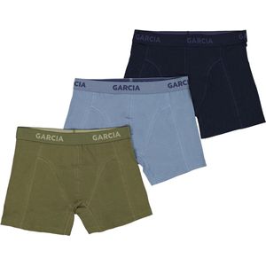 GARCIA Heren Boxershort Blauw - Maat XXL