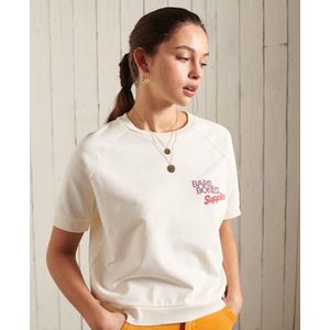 Superdry Dames Workwear Cropped Sweat Crew