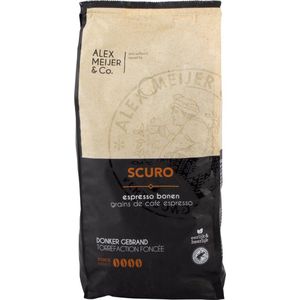 Alex Meijer - Espressobonen Scuro Donker - 1 Kilo - Koffiebonen - Bonen - Koffie