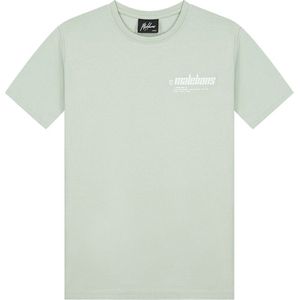 Malelions Worldwide T-shirt Polo's & T-shirts Jongens - Polo shirt - Mint - Maat 128