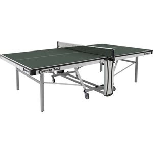 Sponeta® S7-62i Tafeltennistafel indoor - Inclusief tafeltennisnet - Pingpongtafel voor binnen - ITTF goedgekeurd - Speeltoestel voor binnen - Inklapbaar - Zelftrainer - 25mm groen blad - 3 Jaar garantie - LxBxH 274x152,5x76cm - Made in Germany