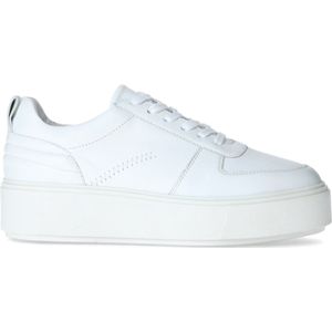 Sacha - Dames - Witte sneakers met plateauzool - Maat 40