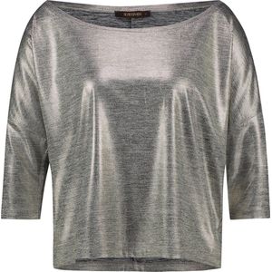 Supertrash - Top - Blouse Dames - Shirt - Off Shoulder - Metallic - XL