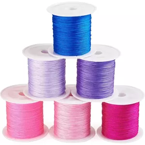 Rode Armband String, Cord Rattail Macrame Draad Hilo Nylon 0 String Bourgondië 100M X 0.8mm Nylon Chinese Knoop Rode Armband String, Cord Rattail Macrame Draad Hilo Nylon 0 String Bourgondië 100M X 0.8mm Nylon Chinese Knoop