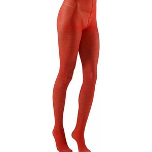 Panty 40den glitter rood - Maatkeuze: Maat XL