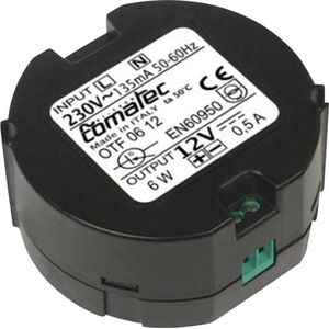 Comatec OTF/06.12RA AC/DC-inbouwnetvoeding 0.5 A 6 W 12 V/DC 1 stuk(s)