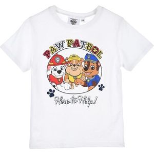 T-shirt Paw Patrol maat 110/116