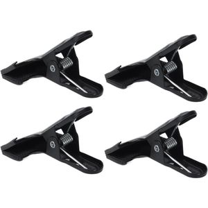 Houtbewerking: 4 Stks Heavy Duty Anti Slip Metalen Brede Mond Lente Klemmen voor Fotografie Achtergronden