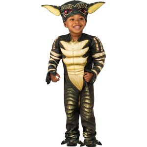 Rubies - Gremlins Kostuum - Stripe De Gremlin Kind Kostuum - Geel, Groen - Maat 86 - Halloween - Verkleedkleding