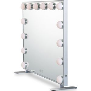 Make up spiegel met verlichtings-sHollywood spiegels-s50x60cms-sDimbaars-s3 Verschillende standens-sTouch