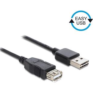 USB Verl. Delock A - A St/Bu 3.00m zw Easy USB