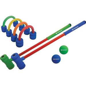 Schildkröt Funsports Soft Croquet Set Junior 60 Cm Foam 8-delig