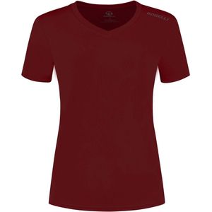 Rogelli Sportshirt Dames Korte Mouwen - Hardloopshirt - Bordeaux -- S