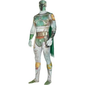 Morphsuits™ Boba Fett Zapper - SecondSkin - Verkleedkleding - 185/206 cm