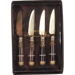 Baroque - Kaasmes - Tafelgerei RVS kaasmesjes koper - 23x16x4.5 - Brass