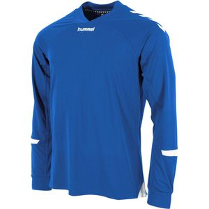 Hummel Fyn Voetbalshirt Lange Mouw Kinderen - Royal / Wit | Maat: 152