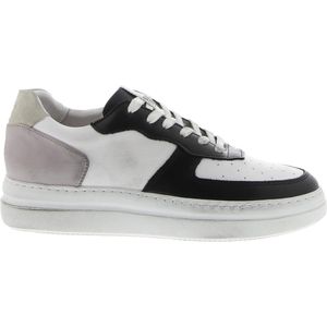 Blackstone - White-black - Sneaker (low) - Vrouw - White - Maat: 37