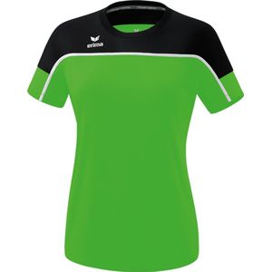 Erima Change T-Shirt Dames - Green / Zwart / Wit | Maat: 36