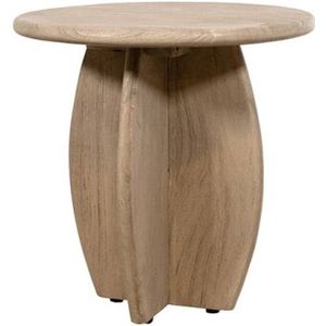 Bijzettafel Durban rond Ø50 cm Acacia Weathered Wood