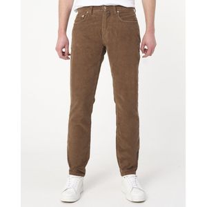 Pierre Cardin - Broek Lyon Future Flex Corduroy Bruin - Heren - Maat W 32 - L 32 - Modern-fit