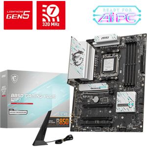 MSI B850 GAMING PLUS WIFI moederbord AMD B850 Socket AM5 ATX