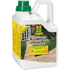 Herbistop Groenreiniger Concentrate - tegen groene aanslag - op terrassen, muren, tegels, daken, tuinmeubelen, ... - bidon 2,5L (500 m²)