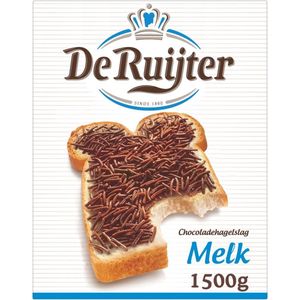 De Ruijter - Chocoladehagel melk - 1,5kg