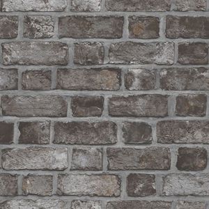 Noordwand-Behang-Homestyle-Brick-Wall-zwart-en-grijs