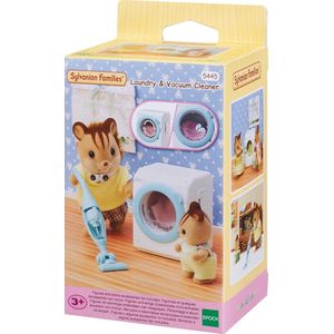 Sylvanian Families - Wasmachine & Stofzuiger - Speelgoed - Multi - Plastic
