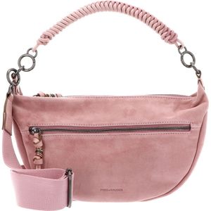 FREDsBRUDER Leren Schoudertas Schoudertas Wild Wild Love Midi Hobo Bag Old Rose Roze