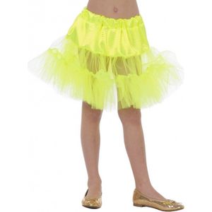 Gele petticoat voor kinderen 152