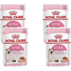 Royal Canin Fhn Kitten Instinctive Mp - Kattenvoer - 4 x ( 12 x 85 g)