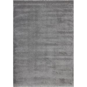 Lalee Softtouch | Modern Vloerkleed Hoogpolig | Silver | Tapijt | Karpet | Nieuwe Collectie 2024 | Hoogwaardige Kwaliteit | 120x170 cm