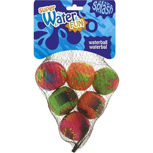 Free And Easy Splashballen 5 Cm 6 Stuks