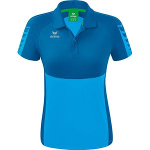 ERIMA Six Wings Polo Dames Curacao-Mykonos Maat 42