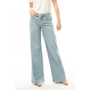 GARCIA Celia Wide Dames Wide Fit Jeans Blauw - Maat W26 X L32