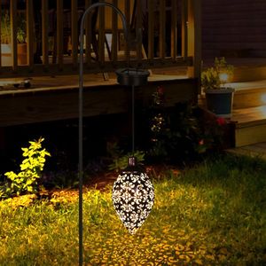 1PC Solar Lamp voor Outdoor - Tomshine Solar Hanglamp - Solar Lamp IP44 Waterdichte Auto Aan Uit - Solar Tuin Lamp voor Patio Achtertuinen Gazons Terras Tuin Deco Lichten