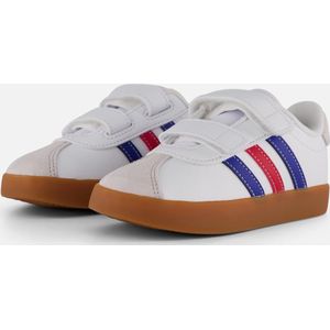 Adidas VL Court 3.0 Sneakers wit Imitatieleer - Maat 25