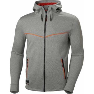 Helly Hansen Chelsea Evolution Hoodie - Grijs | Oranje - M