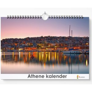 Athene kalender 35 x 24 cm | Verjaardagskalender Athene | Verjaardagskalender Volwassenen