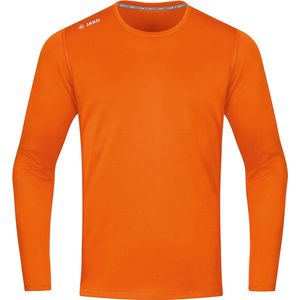 Jako - Shirt Run 2.0 - Oranje Longsleeve Kids-152