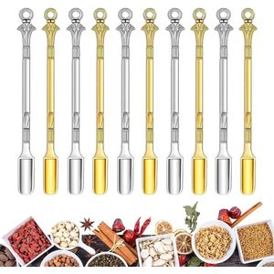 10 stuks mini-lepels - kruidenlepel, espressolpel, laboratoriummonsterlepel (""#IFTTT"")