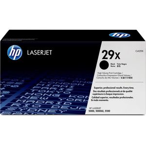 HP 29X - Tonercartridge / Zwart