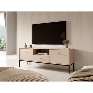 Meubella - TV-Meubel Moreno - Beige - 154 cm